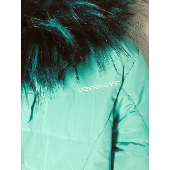 Obermeyer Resort Women's 10  Zip Off Faux Fur Hood Thermore Insulation Vintage - Picture 5 of 12